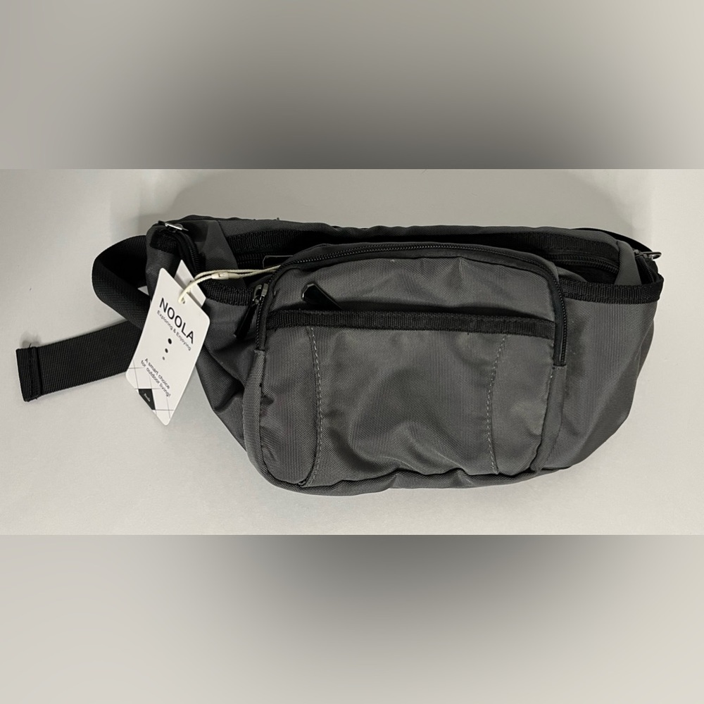 Noola Brand FANNY PACK Gray Large NEW with Tags